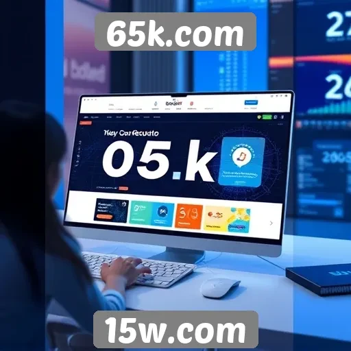 Experiência de usuário no site 65k.com